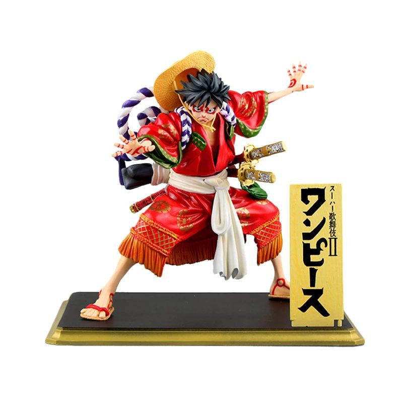 Action Figure One Piece Monkey D Luffy Kabuki