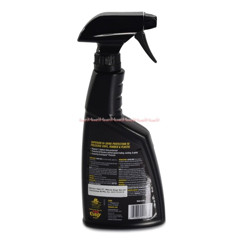 Meguiars Protectant Supreme Shine 473ml Melindungi Permukaan Dari Sinar UV