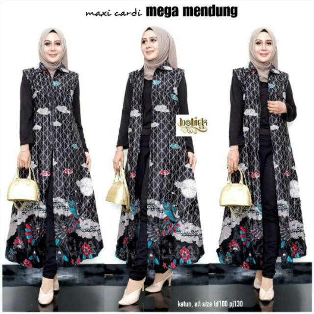 Maxi Cardi MEGA MENDUNG bisa couple sama hem / kemeja