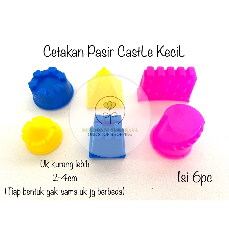 Cetakan Pasir Kinetik / Pasir Ajaib Anak