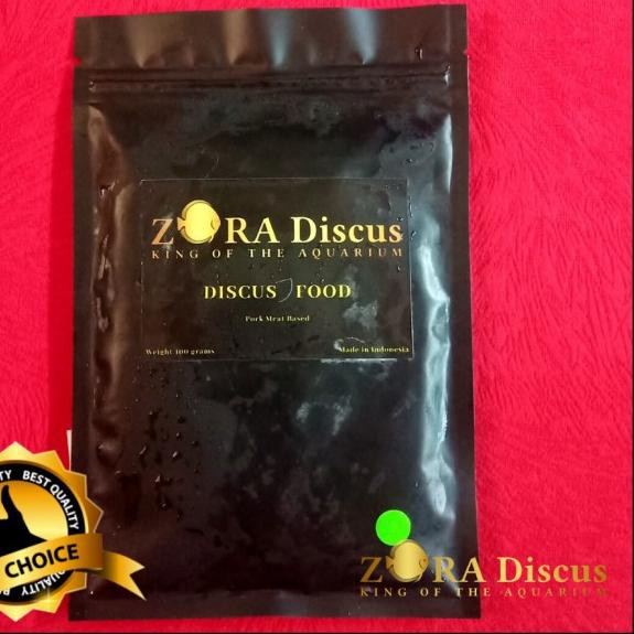 Flash Shop Burger Discus Louhan Pakan Makanan Ikan Hias Burger Polos - Burger saja Grosir,...