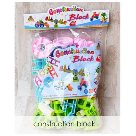 KREATIF BLOCK - Construction Block - Mainan anak balok susun plastik