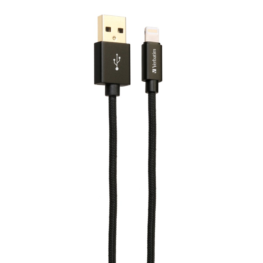 Kabel Data Verbatim 2.4A 120cm MFI USB-A to Lightning Sync &amp; Charge