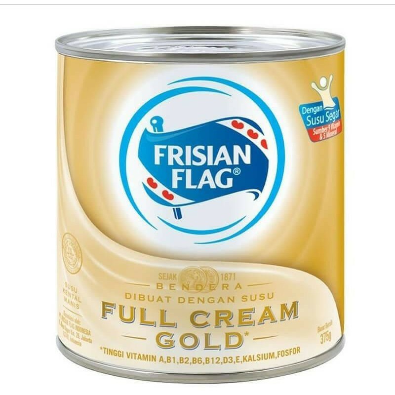 

Frisian Flag Susu Kental Manis FULL CREAM GOLD 370gr