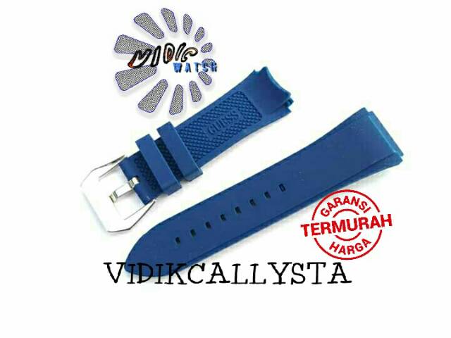 STRAP TALI JAM GUESS MAN NAVITIMER ORI ORIGINAL OEM RUBBER 22 MM W0247G4 W0040G5 W0040G1