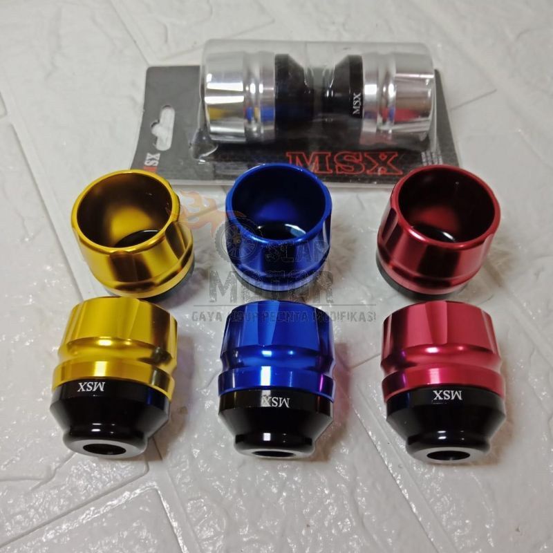 Jalu As Roda depan full cnc Model Corong universal semua motor Beat Mio scoopy vario nmax pcx