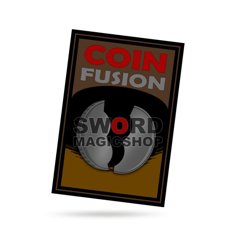 Alat Sulap Coin Fusion - Sulap Koin - Trik Koin - Sulap Koin Terbelah - Toko Sulap - Sword Magic