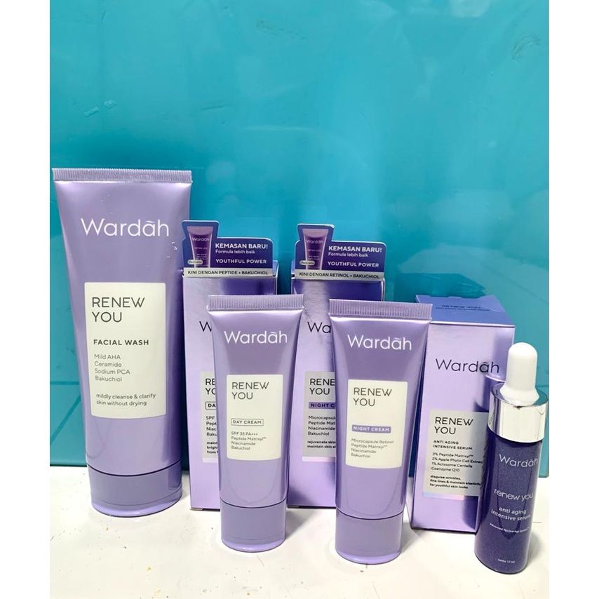 Wardah paket renew you series/murah 4in1 ORIGINAL