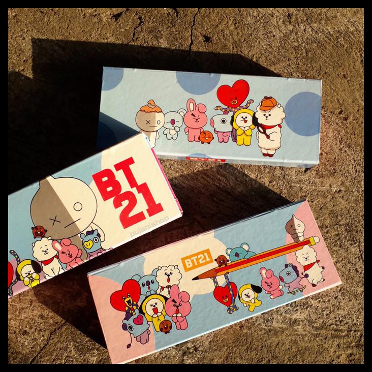 

Tempat Pensil Bt21 Murah Kotak Pensil Bts