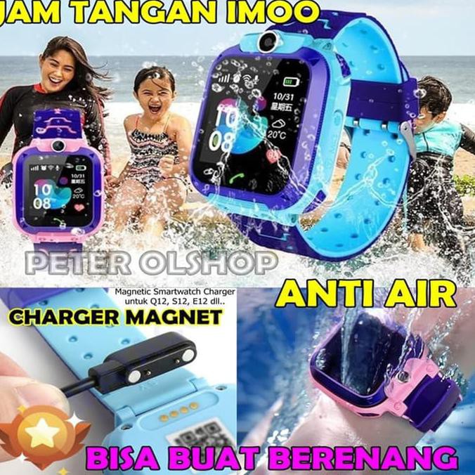Jam Tangan Aimo Anti Air / Jam Tangan Anak Bisa Nelpon GPS Kamera