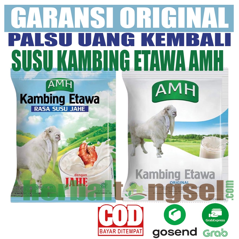 

[PROMO] AMH KAMBING ETAWA ORIGINAL SUSU KAMBING ETAWA ORIGINAL SACHET