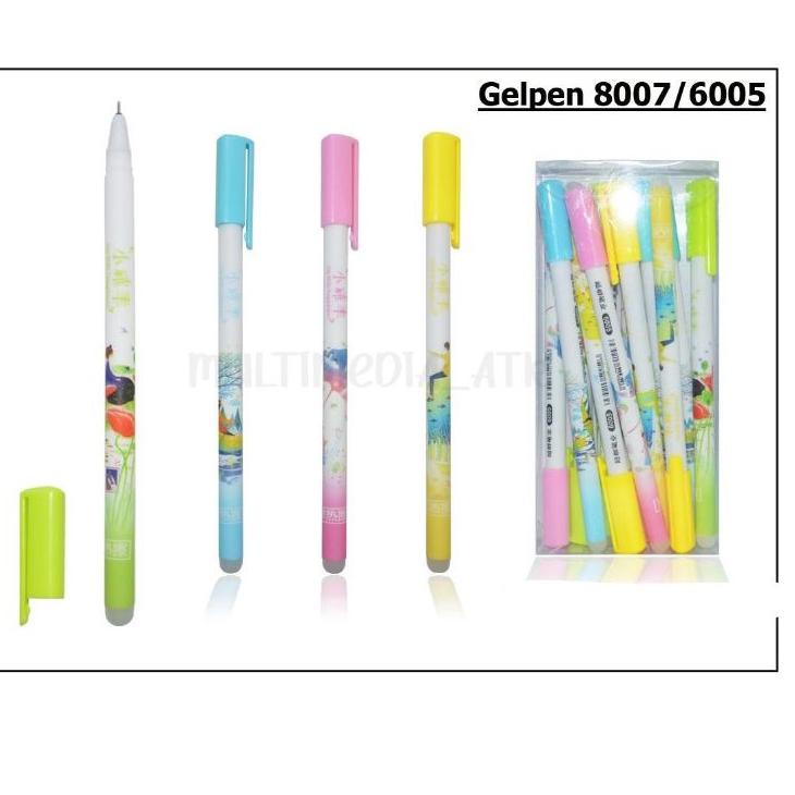 

[HiG㊓] PULPEN KARAKTER BISA DIHAPUS / ERASABLE PEN (ISI 12) //Diskon harian