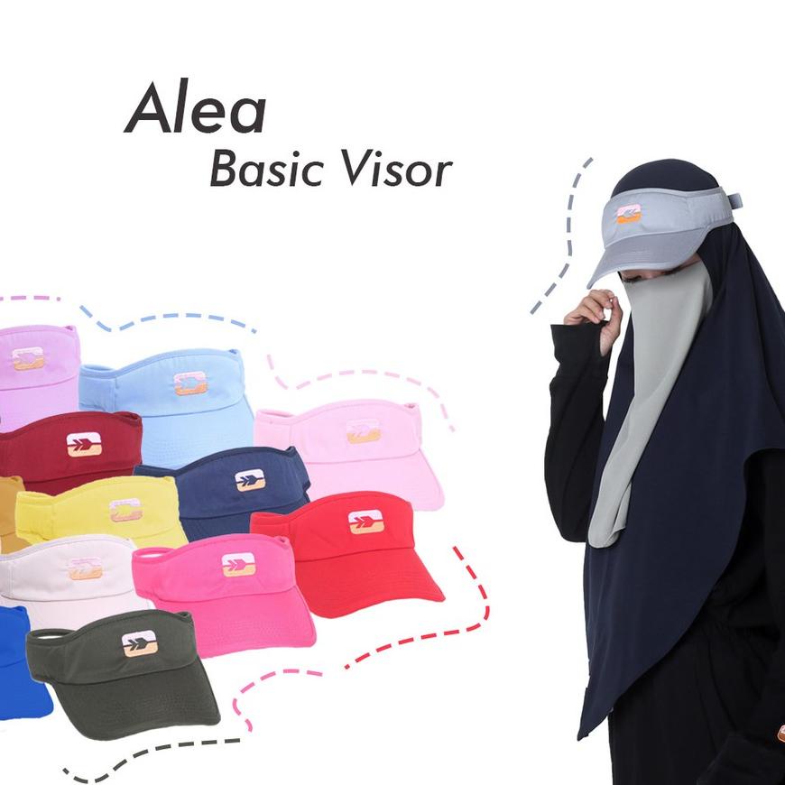 ✱ ALEA BASIC VISOR - TOPI OLAHRAGA - NUSSEYBA ACTIVEWEAR ➴