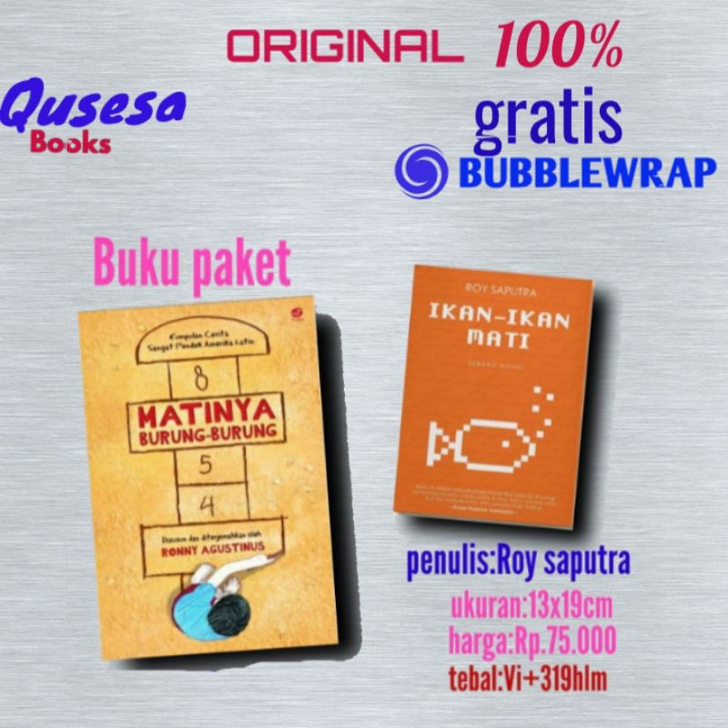 MATINYA BURUNG-BURUNG&IKAN-IKAN MATI(original100%)