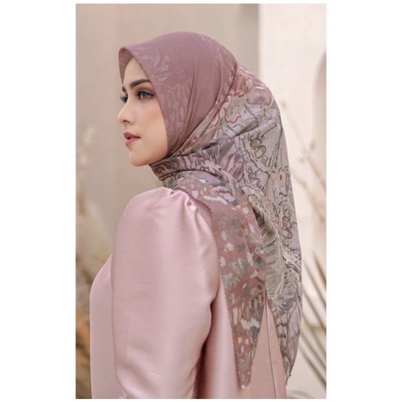 Buttonscarves Farsha Series-Old rose