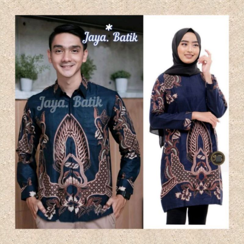 Batik Couple Maora Sania Ruffle Batik Batik Couple Keluarga Batik Keluarga Couple Batik