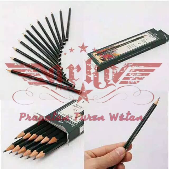 

Pensil 2B faber castell original