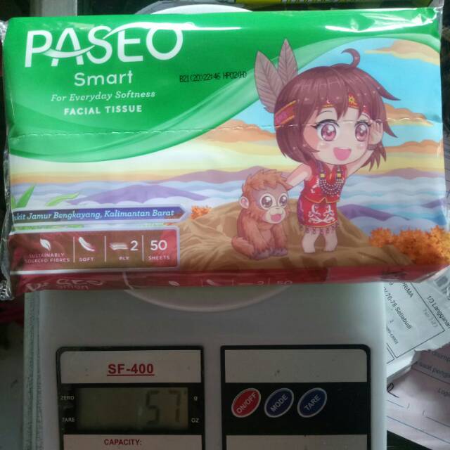 Paseo Smart For Everyday Softness Facial Tissue Isi 50 Sheets