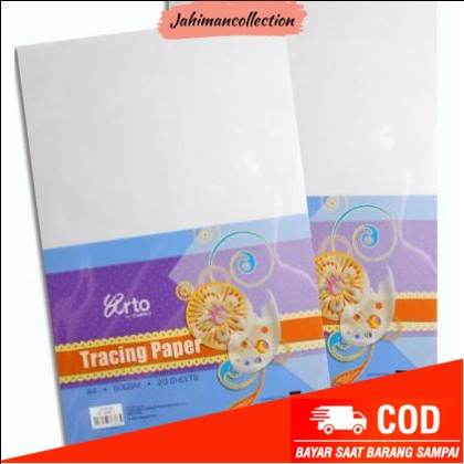 

✨ BISA COD ✨ ARTO TRACING PAPER 65 GSM 20SHEETS - A3