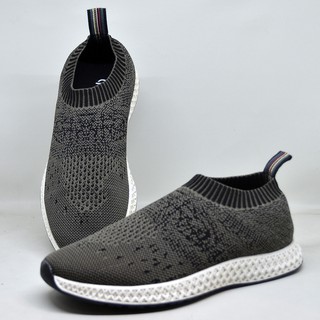 Sepatu Sneakers Slip On Calver Josh Fashion Pria Cowok