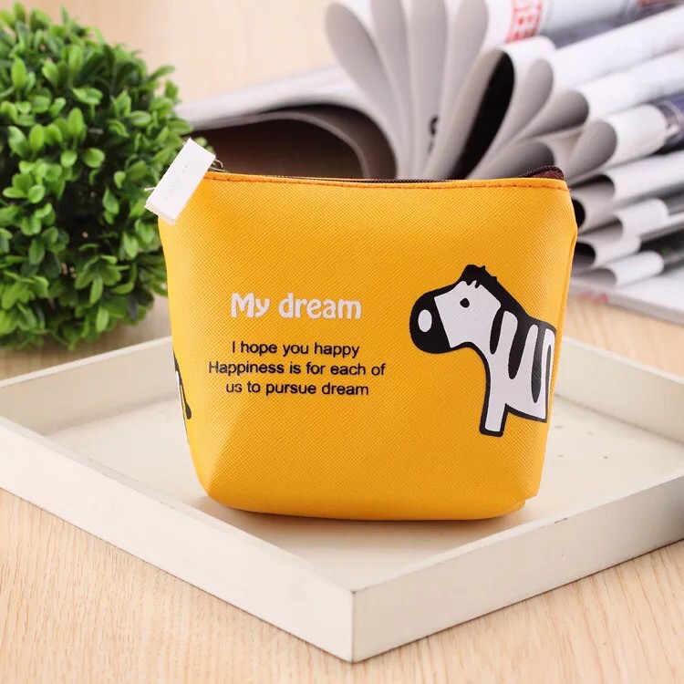 dompet koin / dompet motif animal /korean wallet