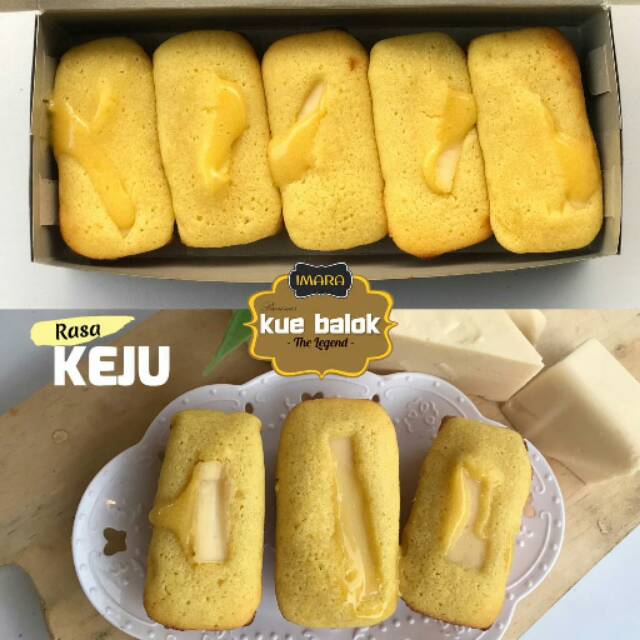 

KUE BALOK THE LEGEND IMARA - KEJU (Isi 5 pcs)