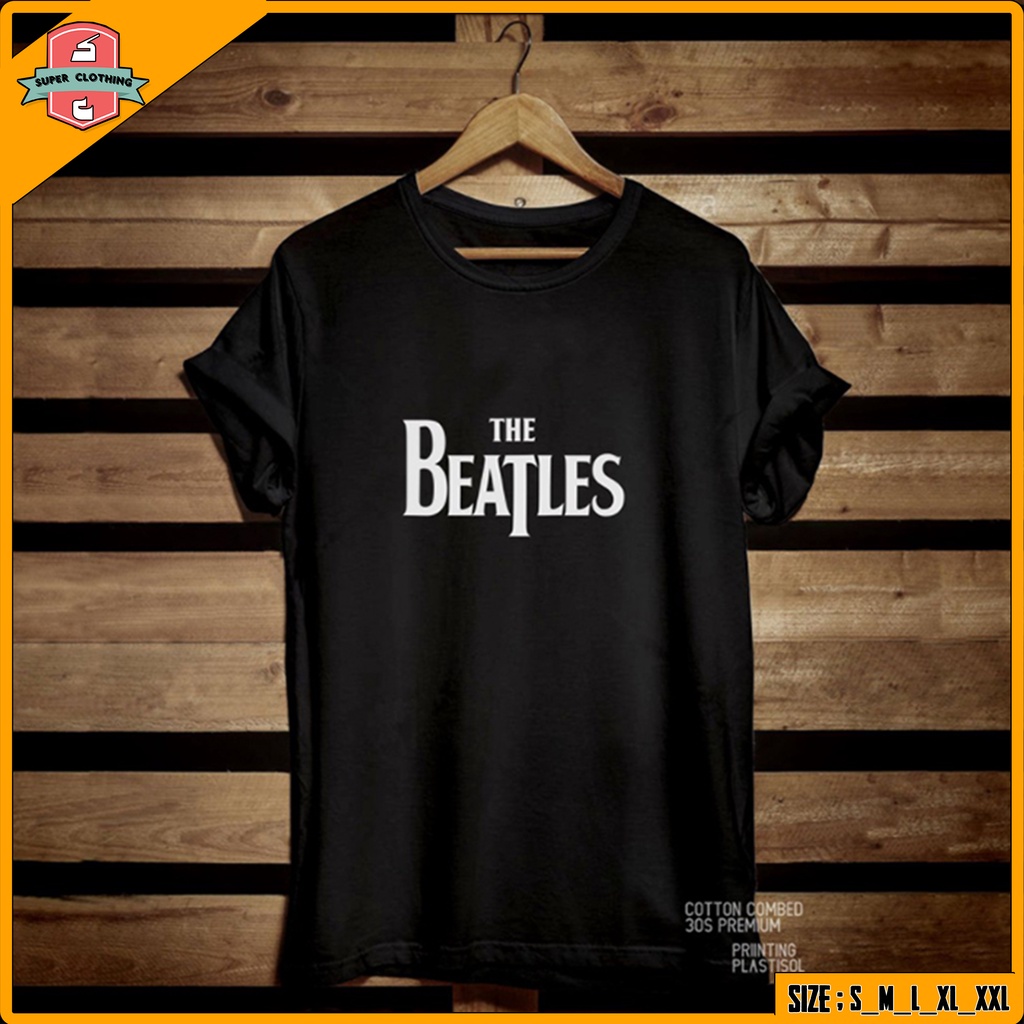BAJU THE BEATLES- KAOS DISTRO THE BEATLES - T-SHIRT THE BEATLES - BAJU KAOS THE BEATLES