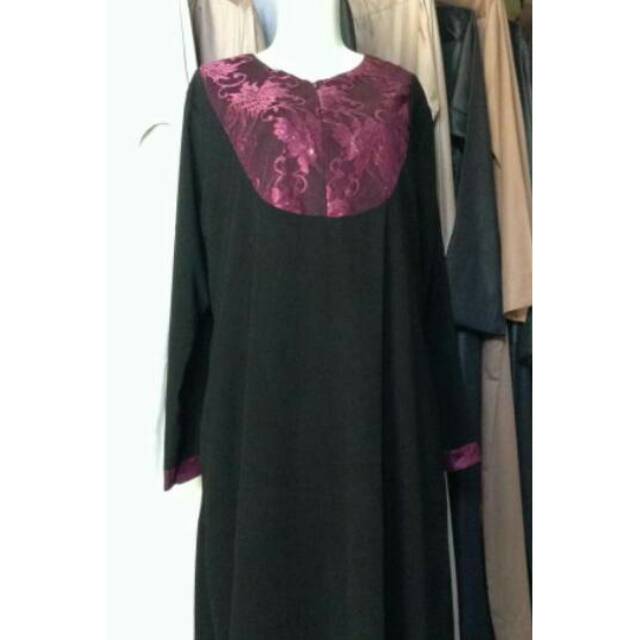 Jubah akhwat jetblack