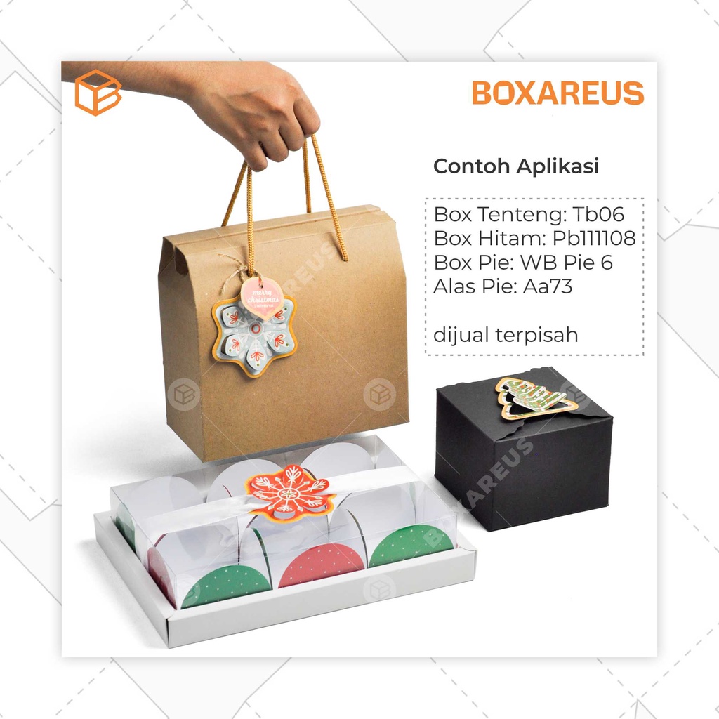 Hang Tag Natal Gantungan Christmas Hangtag Hiasan Parsel | HTK SC2