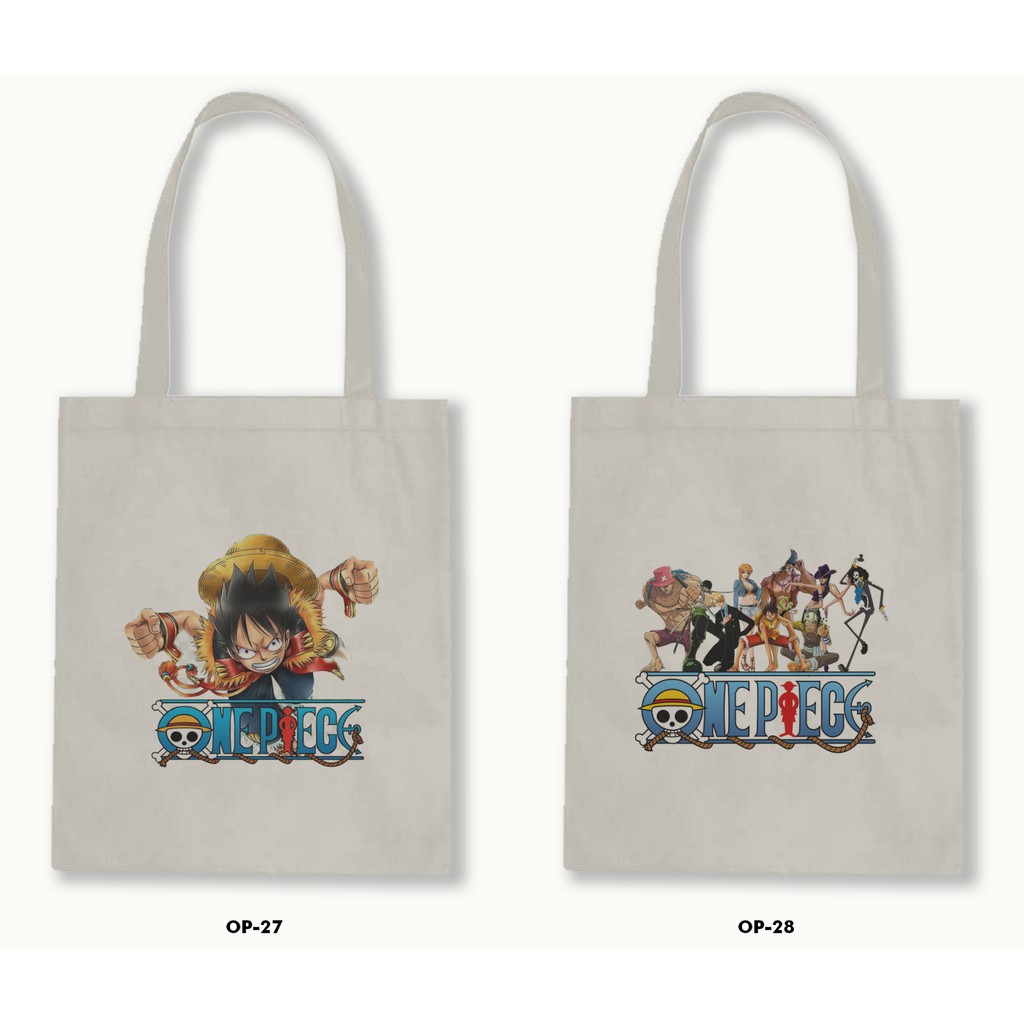 TOTE BAG BLACU 30X40 - ONE PIECE.03