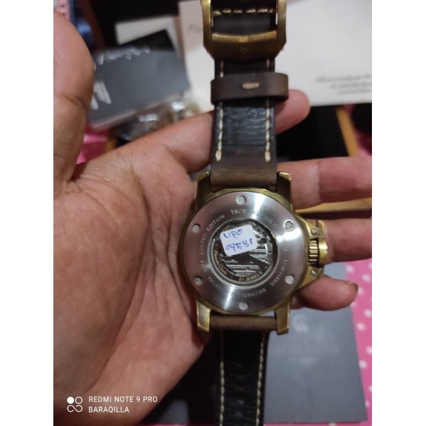 Alexandre Christie 6481 Automatic Bronzium second/preloved/bekas