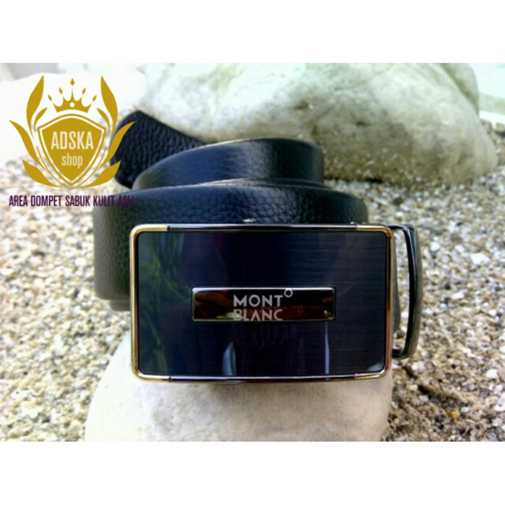 SPESIAL  ikat pinggang rell pria - montblanc MRH  TERBARU