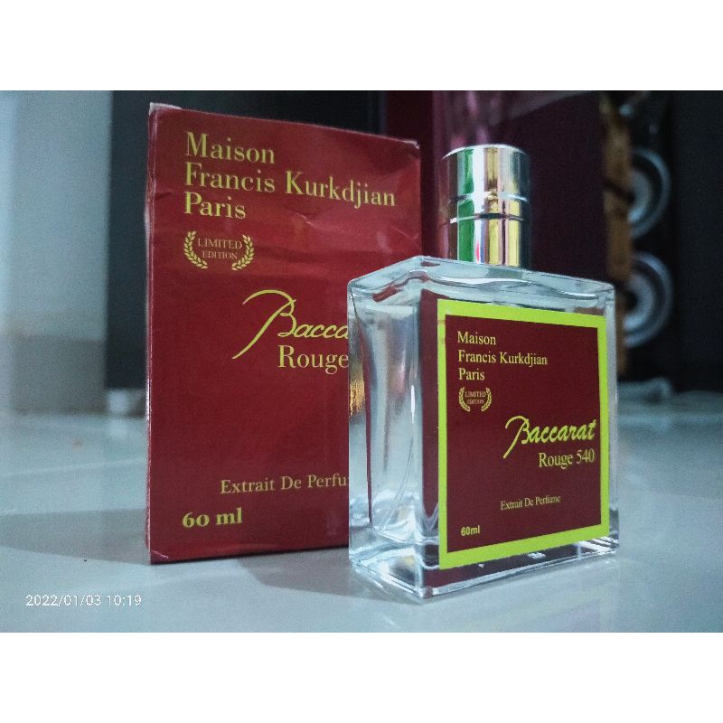 parfum baccarat 60ml + box segel