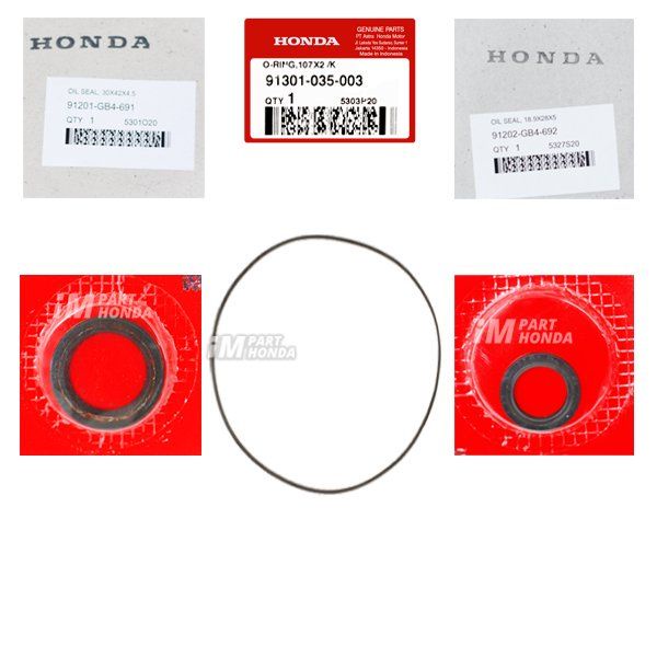 Paket Oring Seal Magnet Besar Kecil Grand Supra X Revo 100 91201-GB4-691 91202-GB4-692 91301-035-003