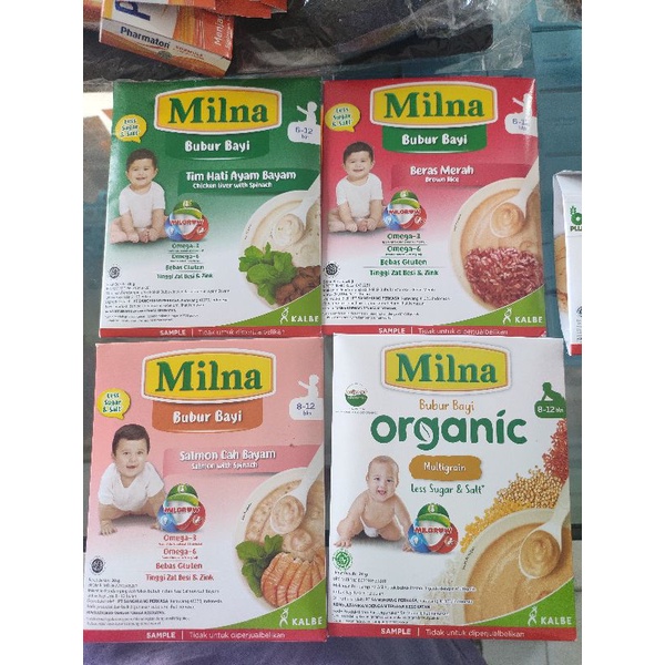 Bubur Milna Sachet isi 20gr