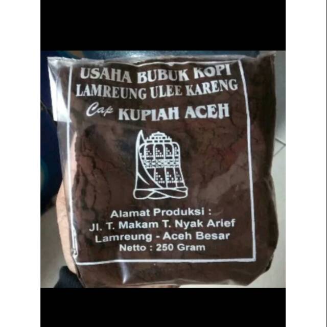 

Bubuk Kopi Ulee Kareng Lamreung 250 gr