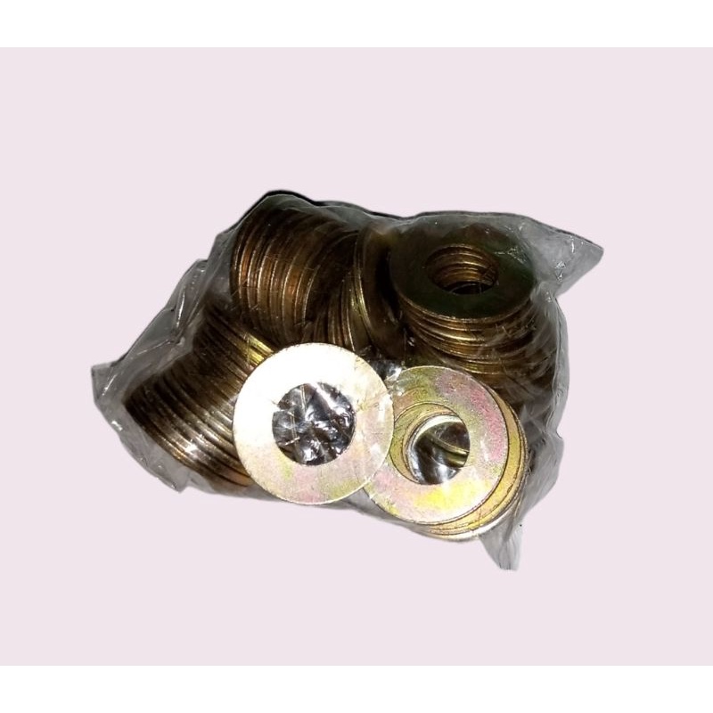 50 pcs Ring Plat WP 12 mm Baut 17 Kuning