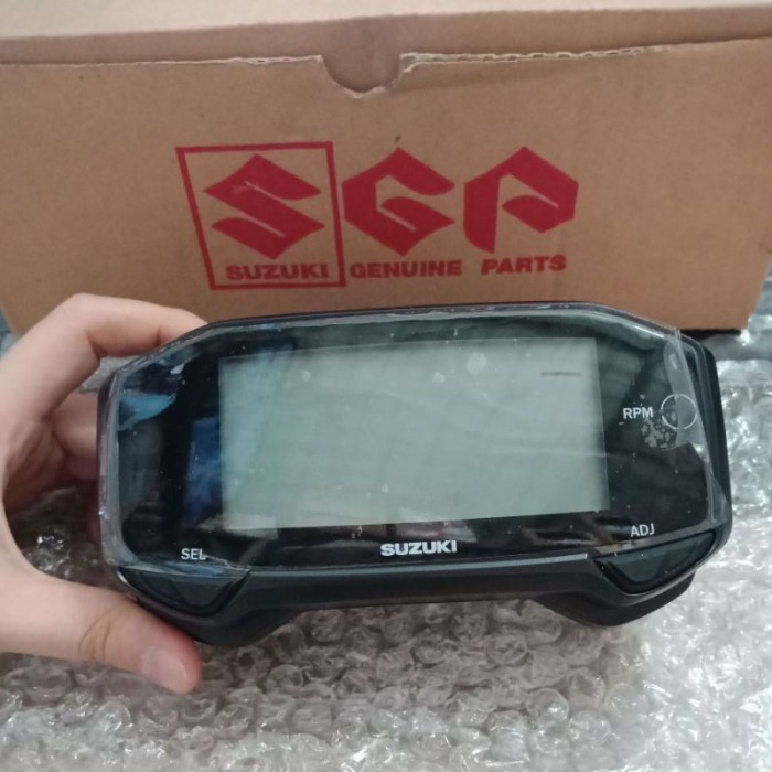 KILOMETER SPEEDOMETER ASSY SATRIA FU FI INJEKSI ORIGINAL SUZUKI SGP