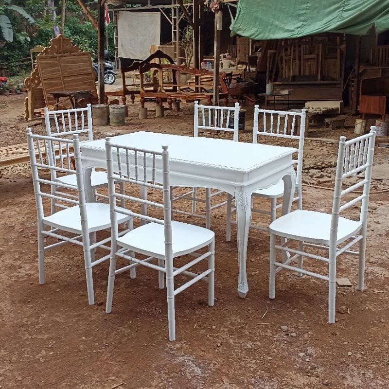 set kursi tifany meja akad murah