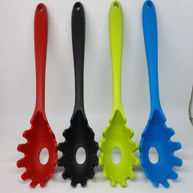 silicone pasta server spatula