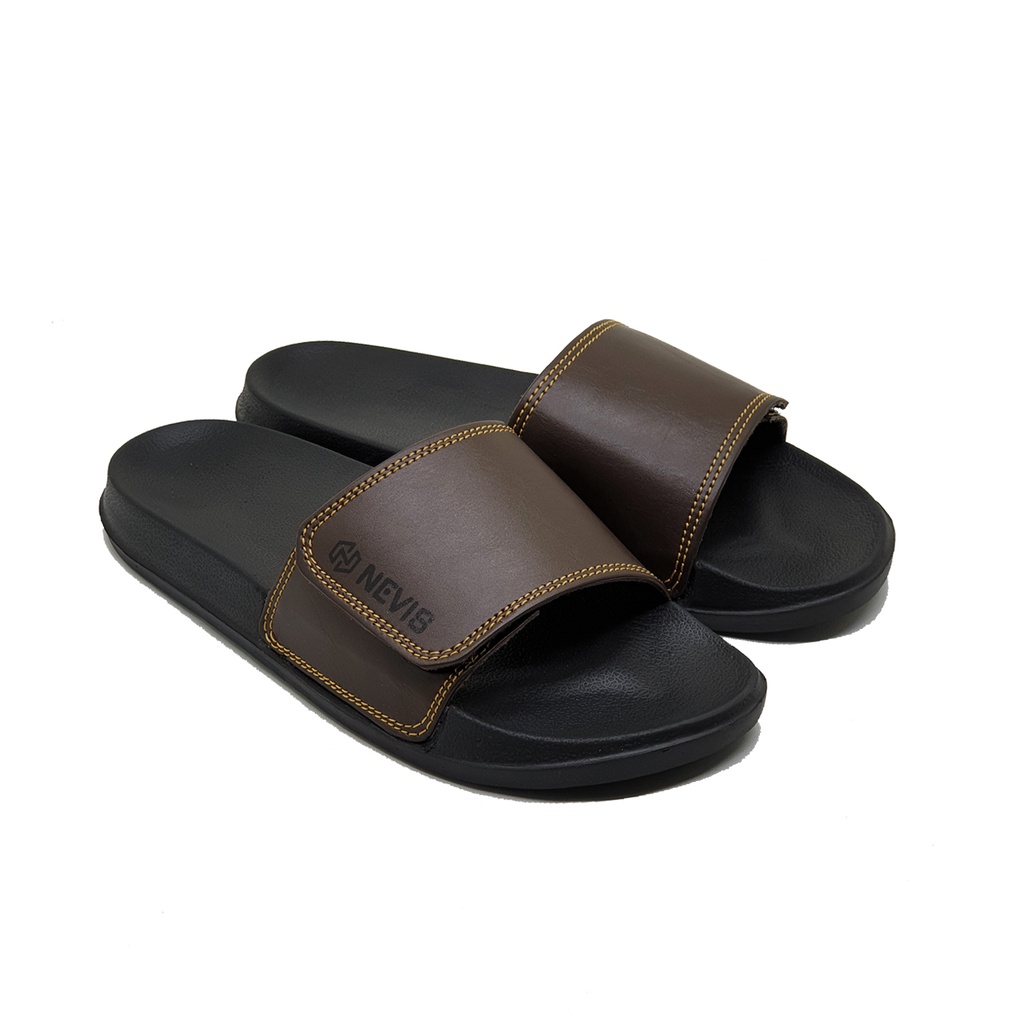 Sandal Slide Pria Original Nevis - Sendal Selop Slip On Terbaru Keren - NVS 20