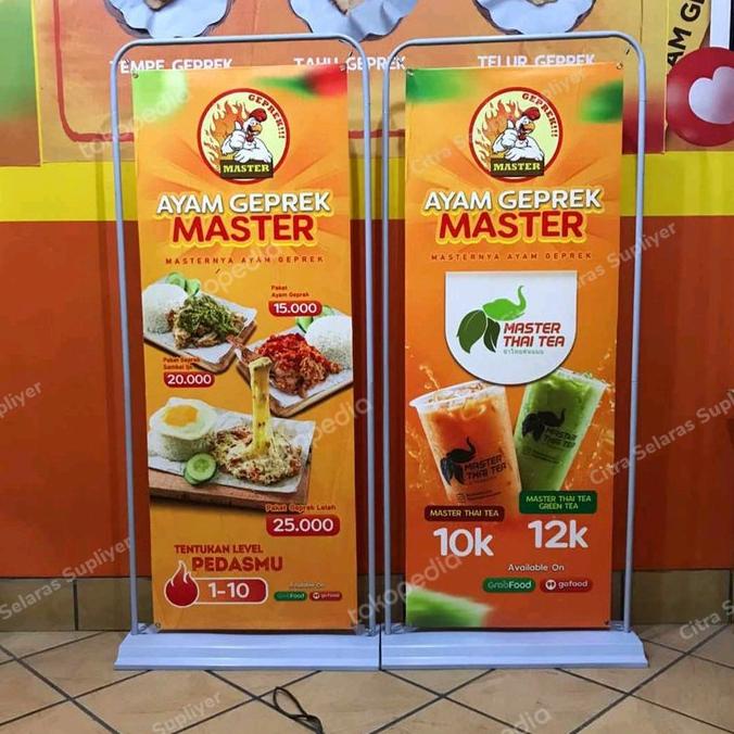 DoorFrame Banner / Stand Banner / Frame Stand Banner Besi