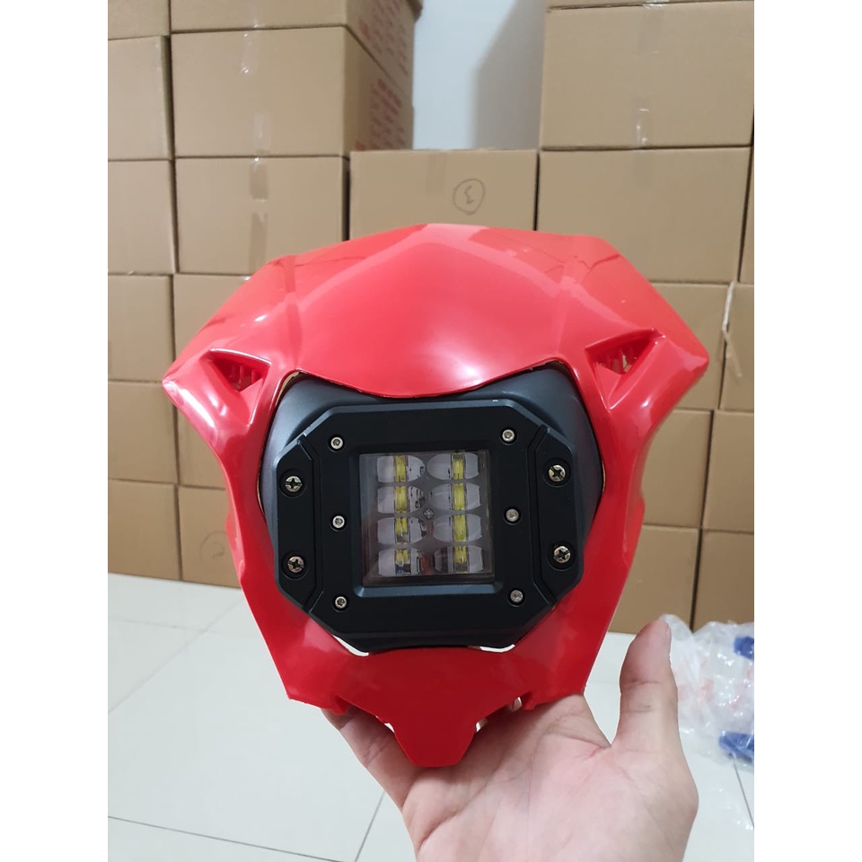 HEADLAMP CRF 2018 LED/KEDOK LAMPU CRF /BATOK LAMPU CRF/LAMPU DEPAN CRF