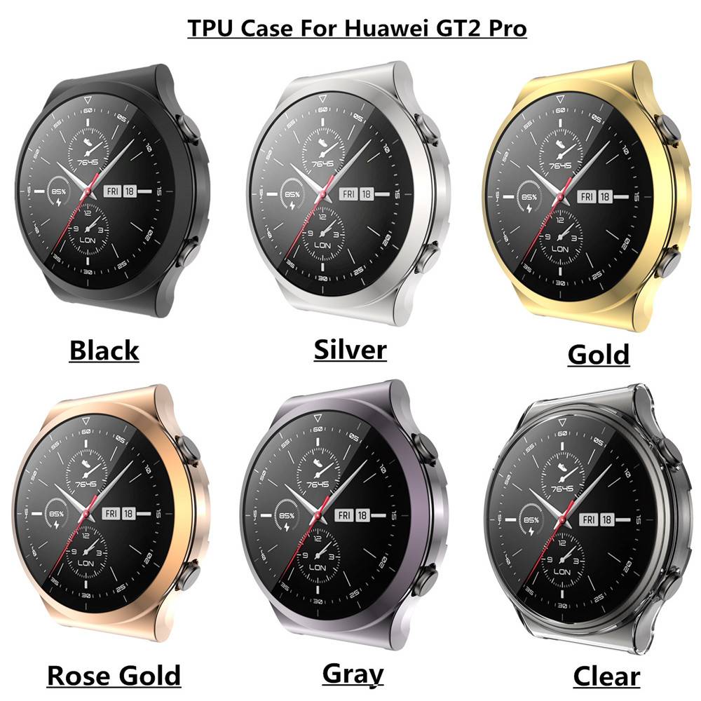 Case Pelindung Layar Smartwatch Bahan Tpu Untuk Huawei Gt 2 Pro Gt2 Pro