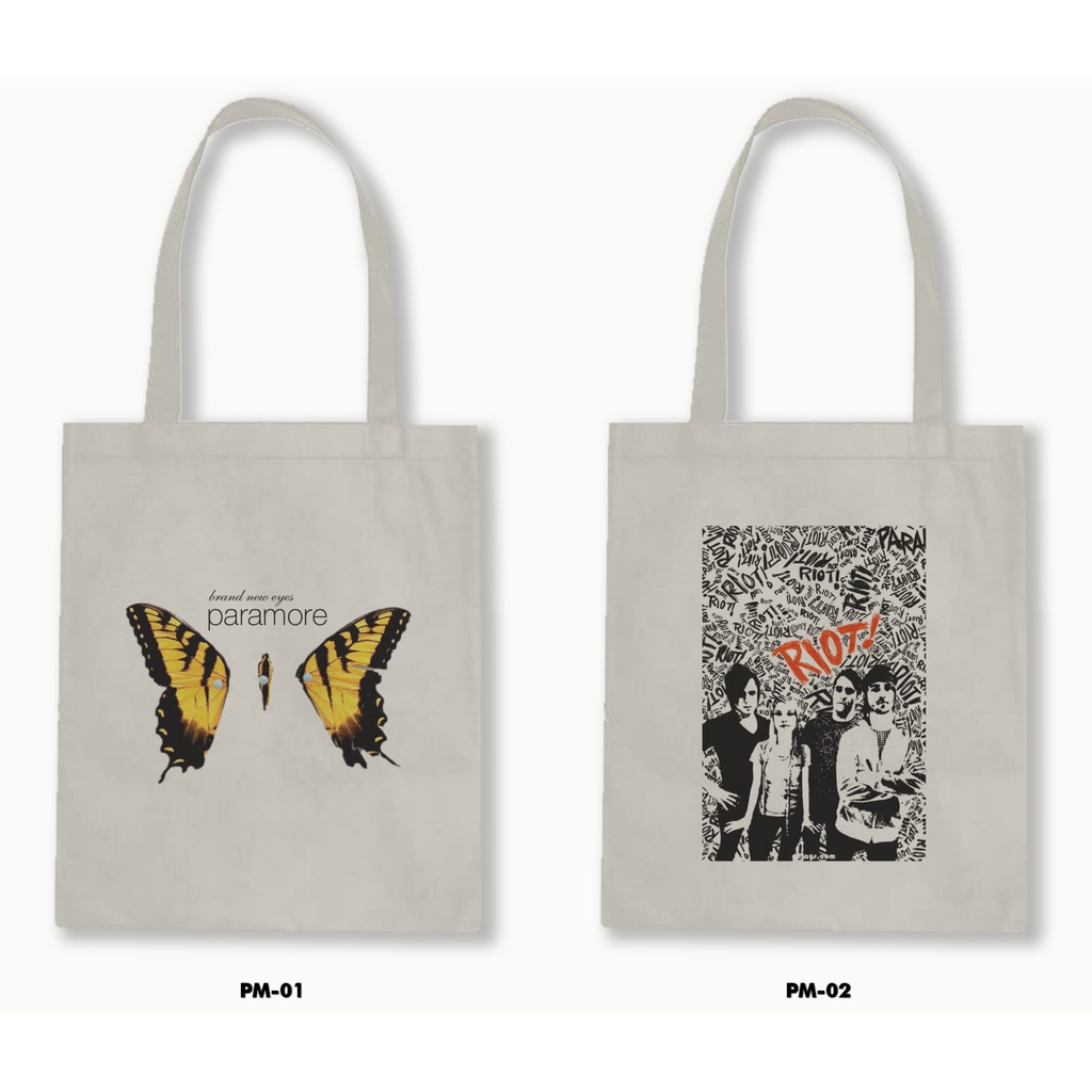 TOTE BAG BLACU - PARAMORE