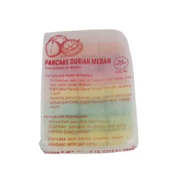 

Pancake Durian Medan isi 21