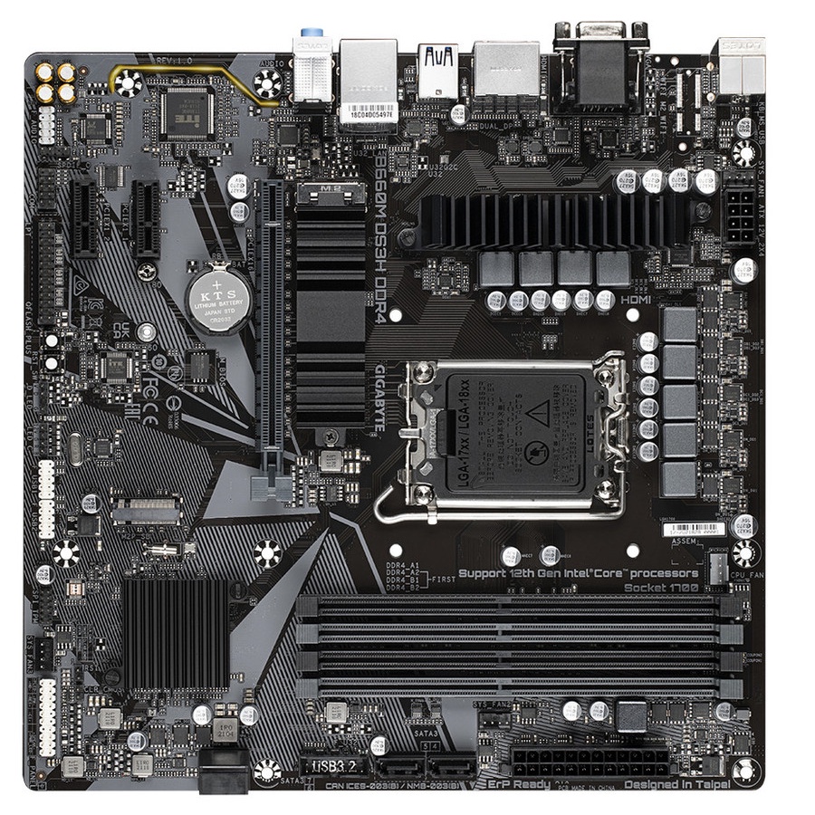 GIGABYTE B660M DS3H | Motherboard Intel B660 LGA 1700 DDR4 Micro ATX