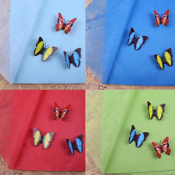 

Kertas Pembungkus Kado Bahan Kertas Warna Polos Ukuran 50X50Cm Patio789