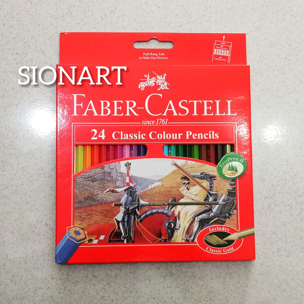 

Pensil Warna 24 Faber Castell Classic