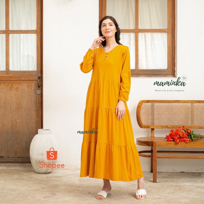 KINAN DRESS BUSUI FRIENDLY BY MAMINKA